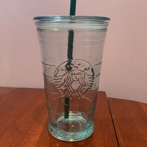 Starbucks Recycled Glass Tumbler 16 Oz Cup